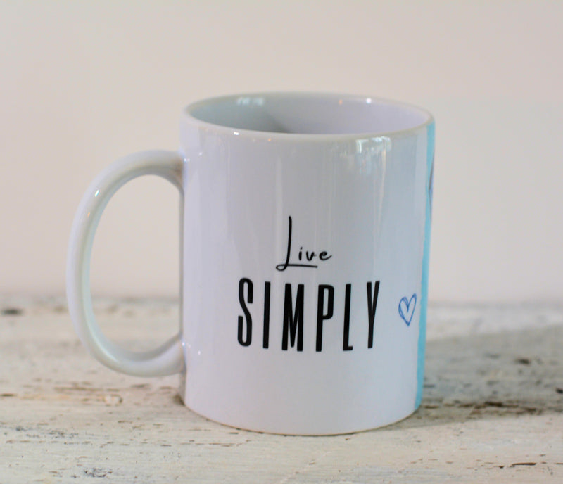 Drinkware -Blue Bell Flower