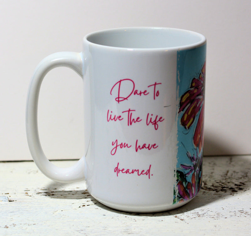 Drinkware - Cone Flowers