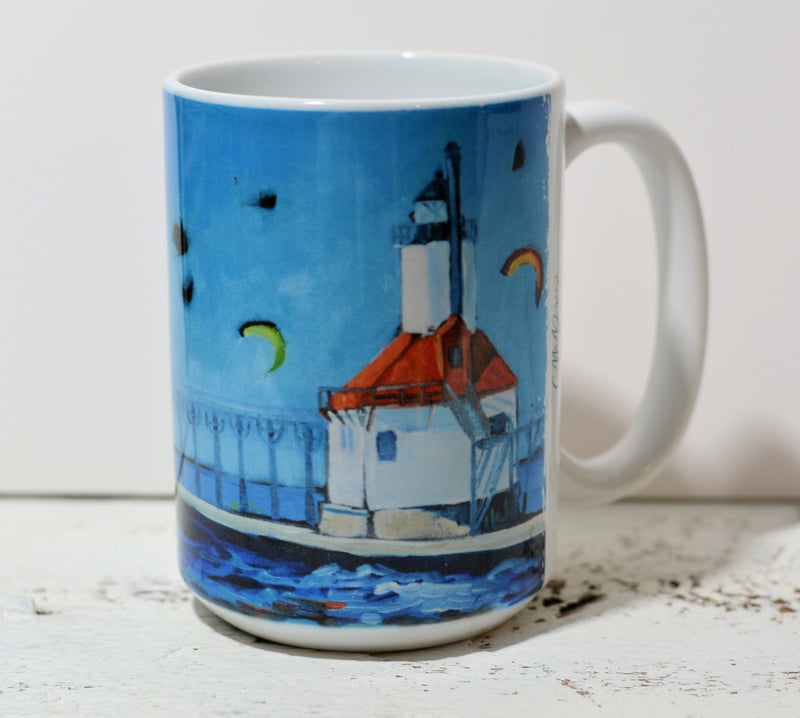 Drinkware-Saint Joseph Michigan Lighthouse