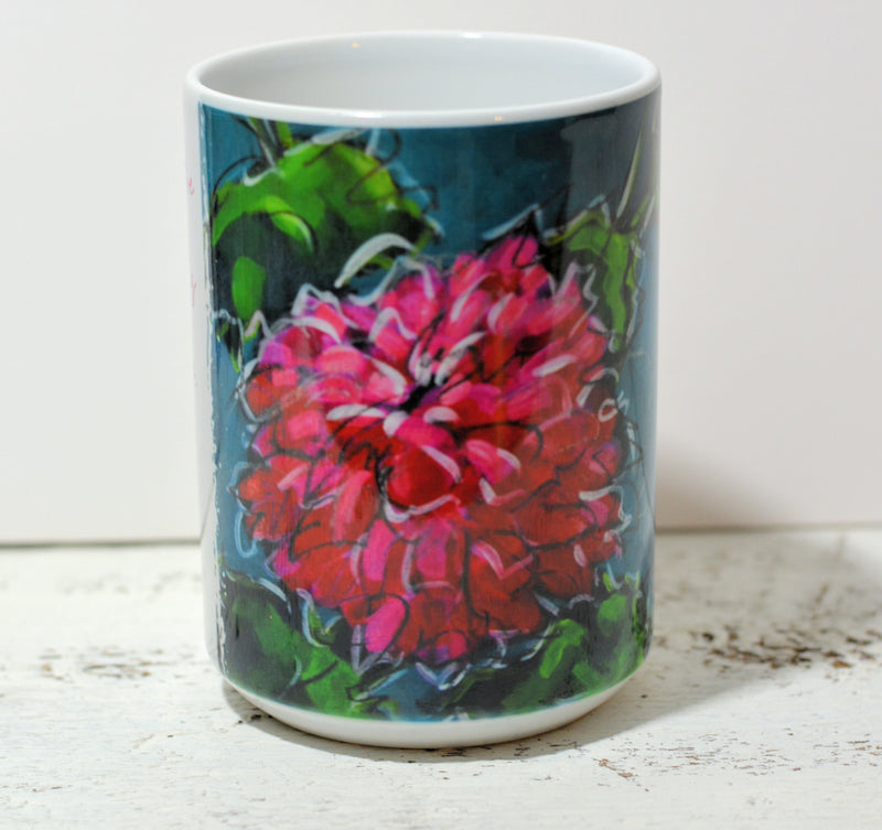 Drinkware -Pink Chrysanthemum