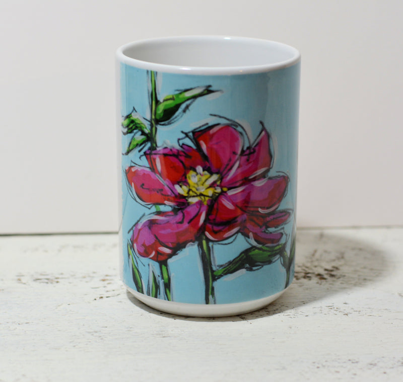 Drinkware- Pink Peony