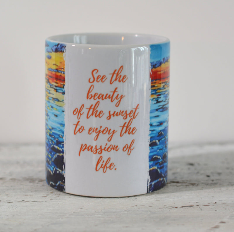 Drinkware-Summer Sunset