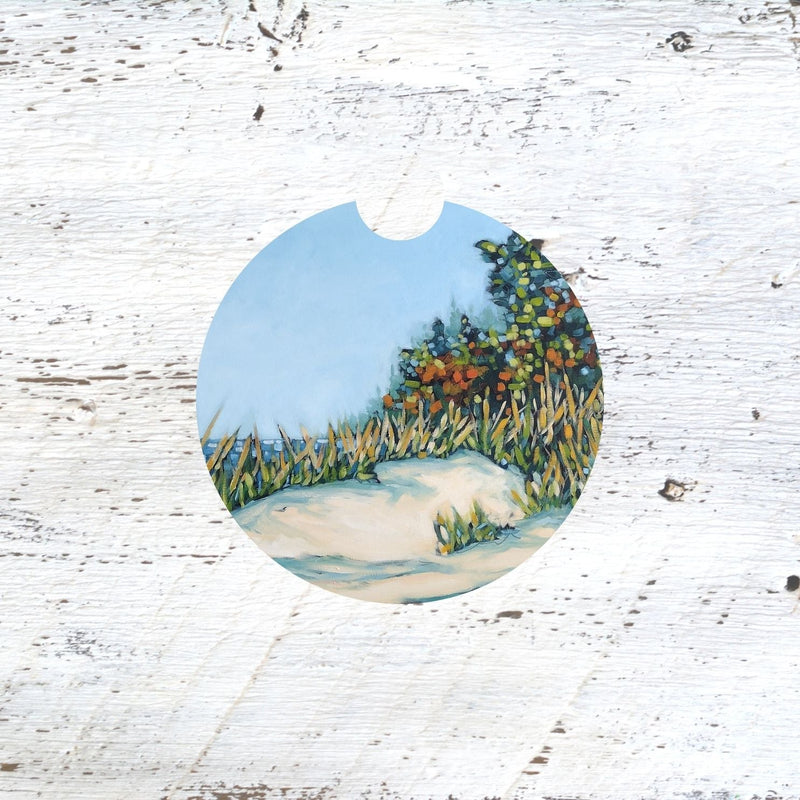 Car Coaster:  The Magic Hour of Autumn 2. Artist Christi Dreese