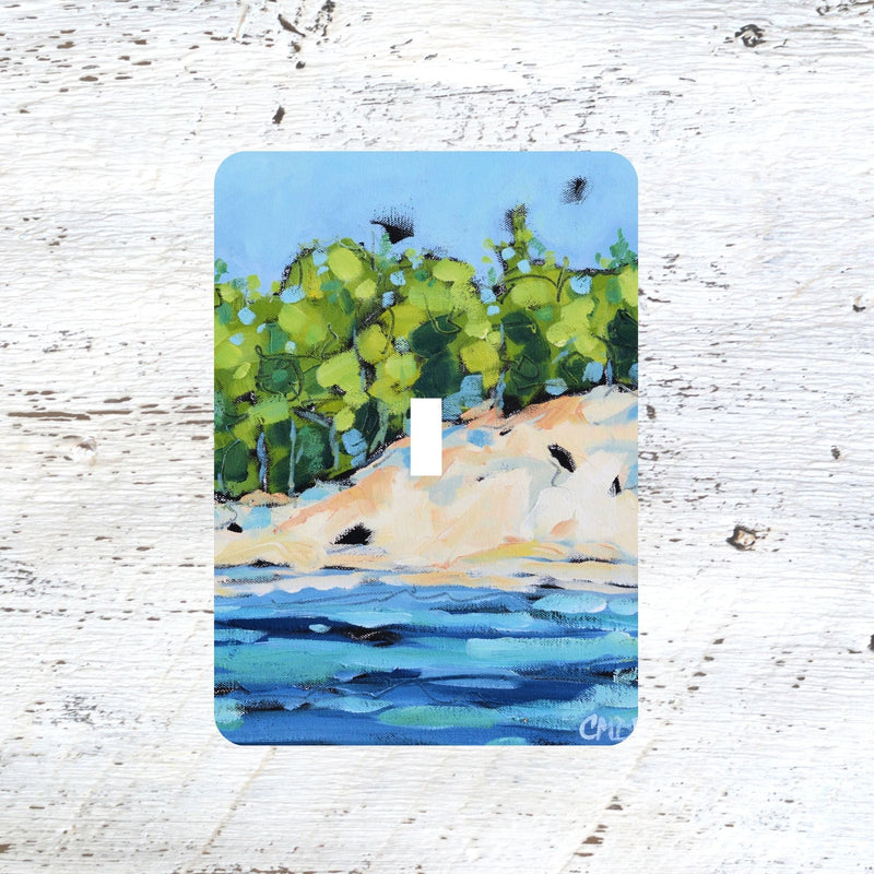 Switch Plates: "Driftwood Cove"