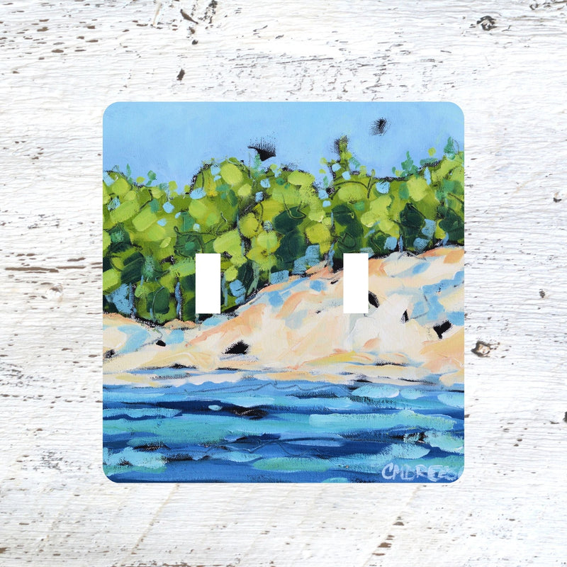 Switch Plates: "Driftwood Cove"
