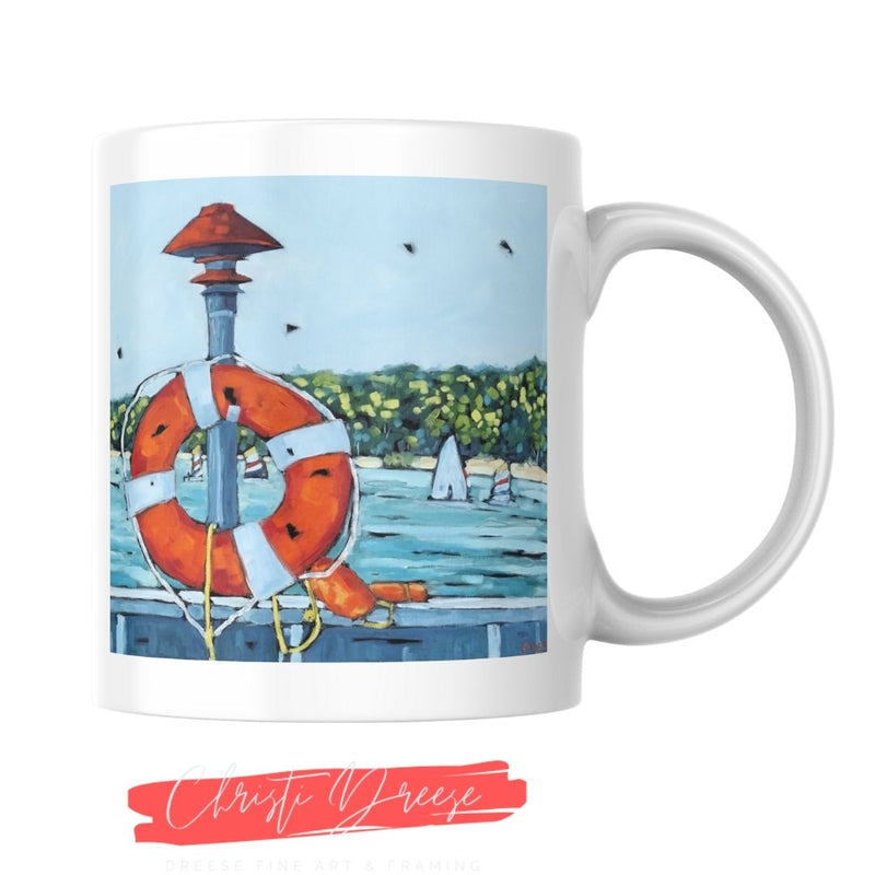 Drinkware -Keep Calm and Grab the Life Ring