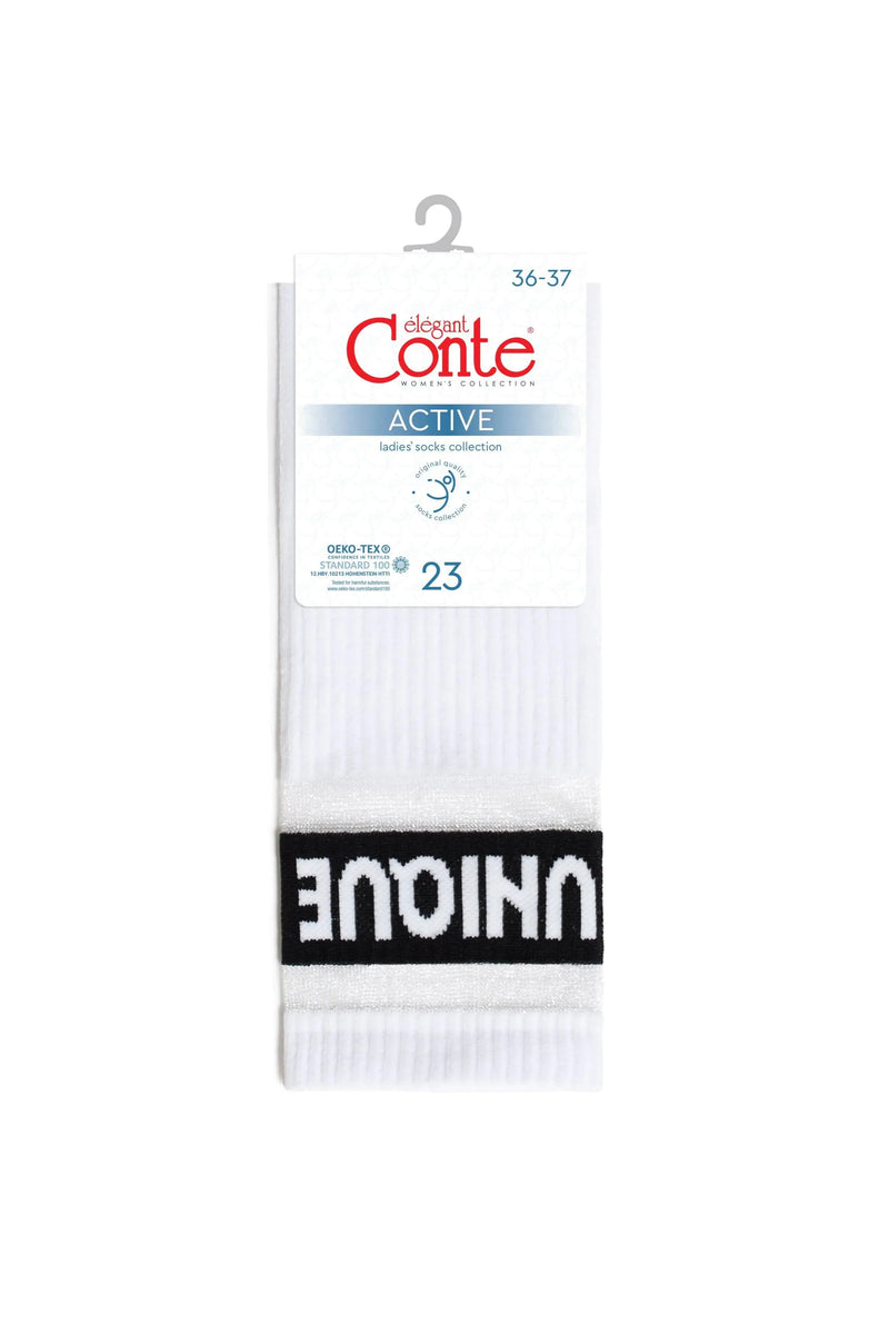 Conte Cotton Long Socks Active 156 - "Unique"