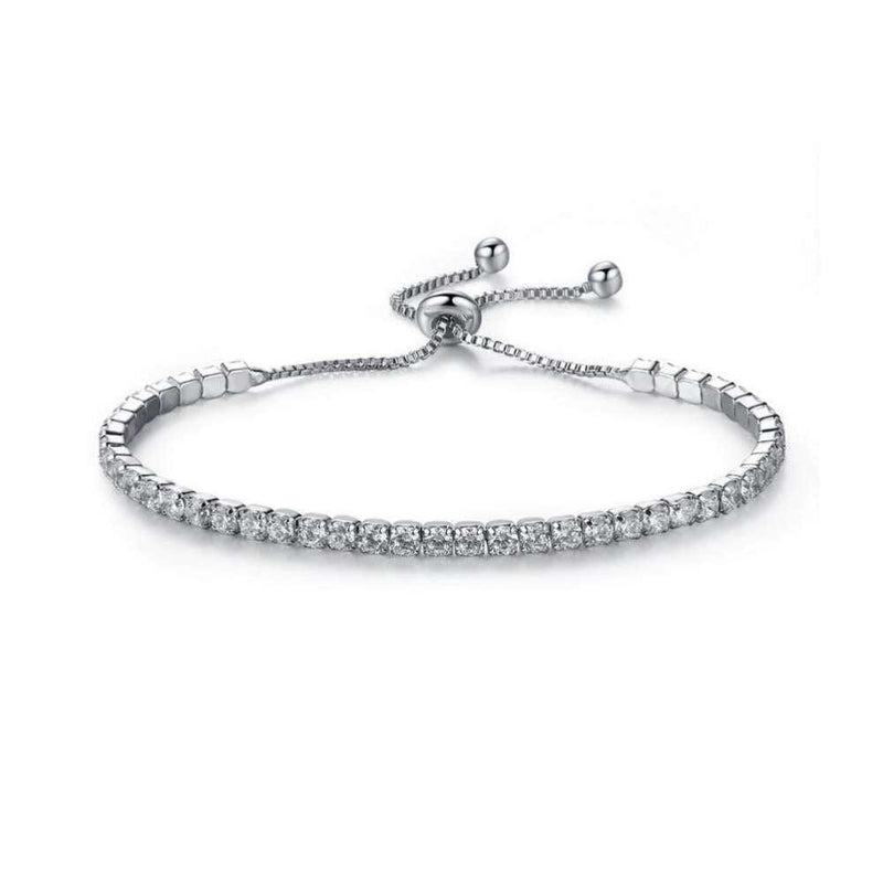 Cubic Zirconia Tennis Bracelet
