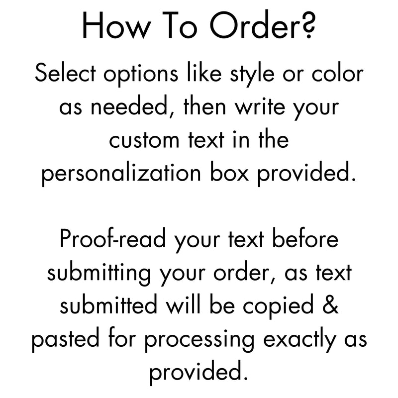 Custom Name Vinyl Decal Backdrop Sticker Hollow Lettering