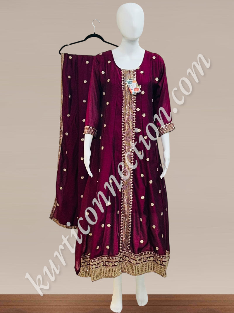 Silk salwar set