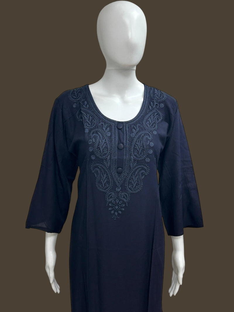 Chikankari Kurti (pant not included)