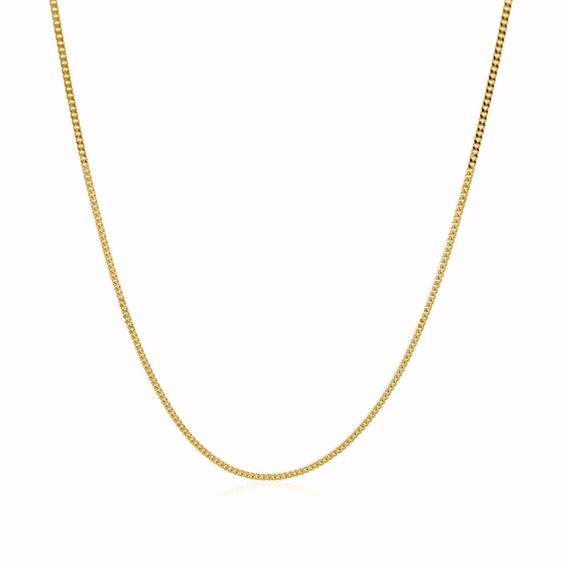 10k Yellow Gold Gourmette Chain (1.40 mm)