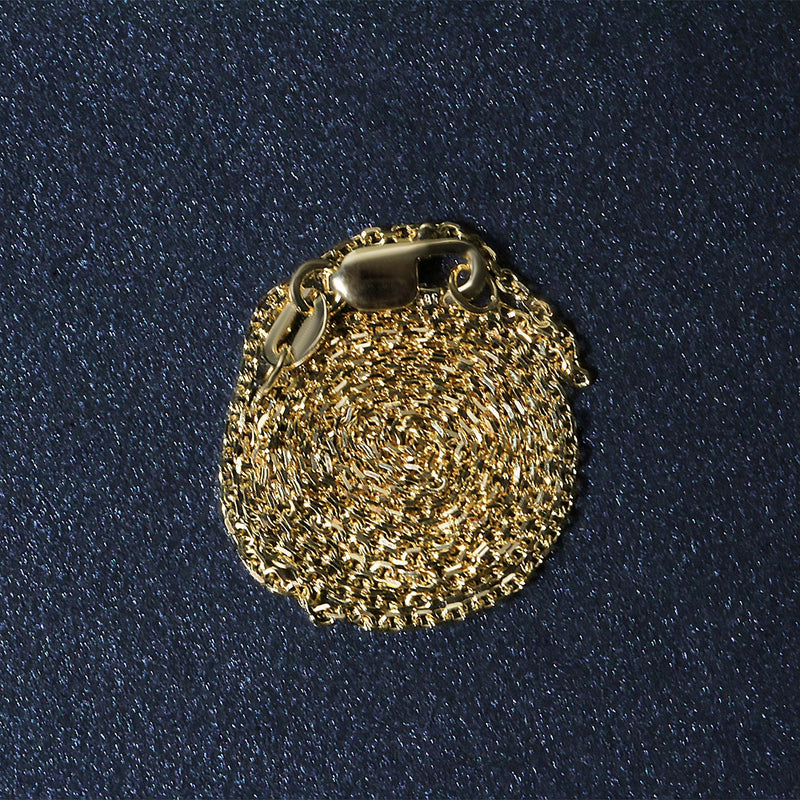 10k Yellow Gold Cable Chain (1.10 mm)