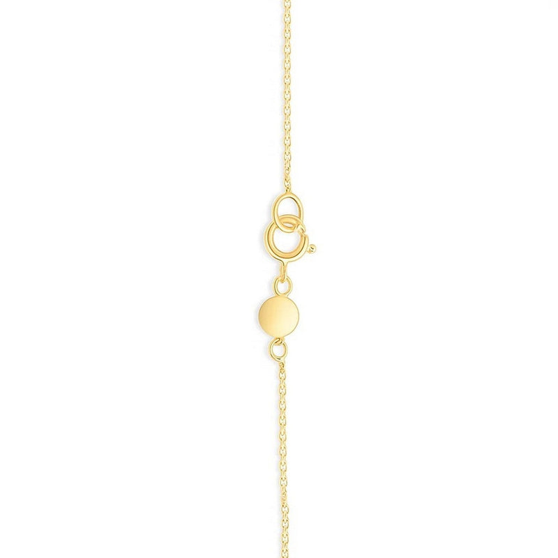 14K Yellow Gold Aries Necklace
