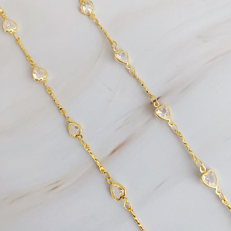 Oh My Shaped Sparkling Necklace