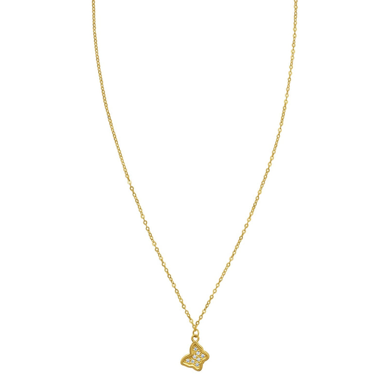 Elegant 14K Yellow Gold Rope Chain Necklace