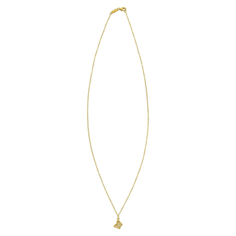 Elegant 14K Yellow Gold Rope Chain Necklace