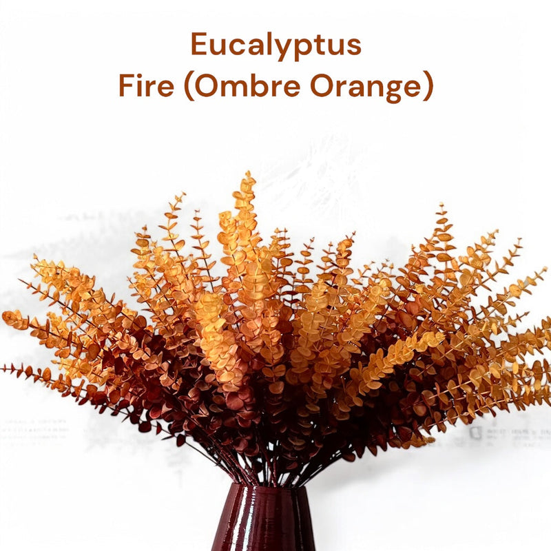 Fake Eucalyptus Stems - Artificial Greenery Leaves For Decor