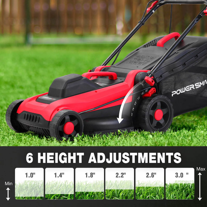 14" 15Amp Electric Corderd Push Lawn Mower DB8015