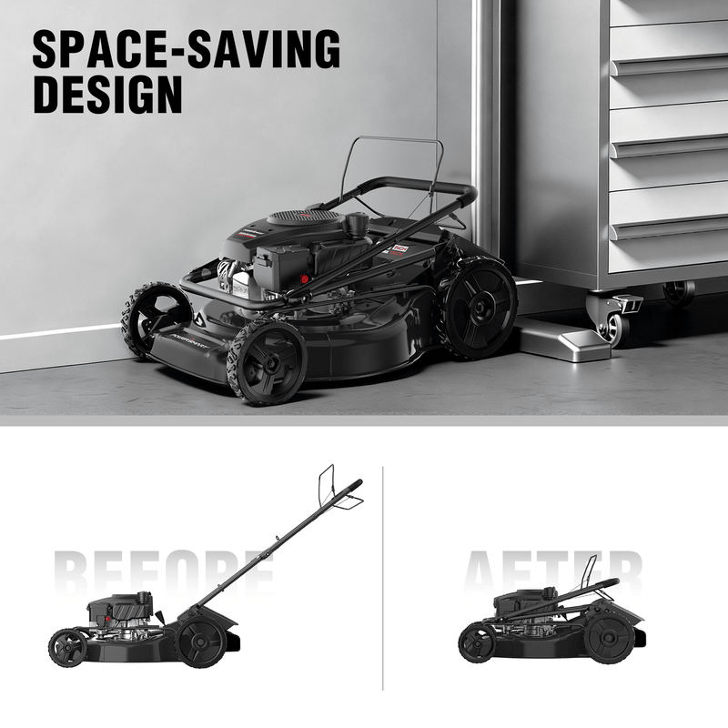 22" 170cc Gas Self-Propelled 3-in-1 Lawn Mower V8622S