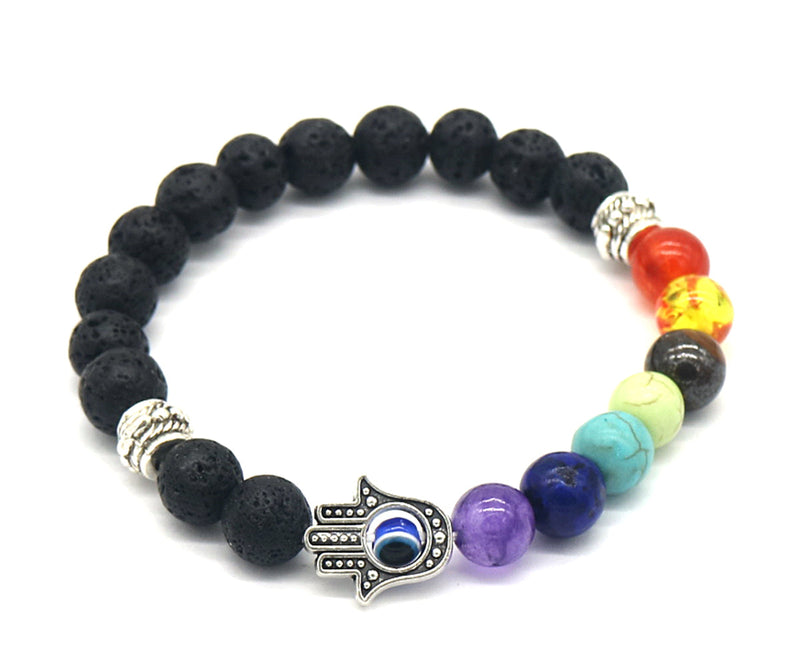 Amy and Annette 7 Genuine Chakra Healing Gemstone Bracelets