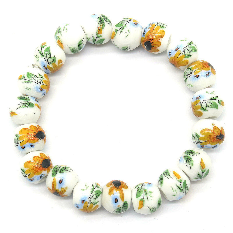Sun Flower Adjustable Stretch Bracelet