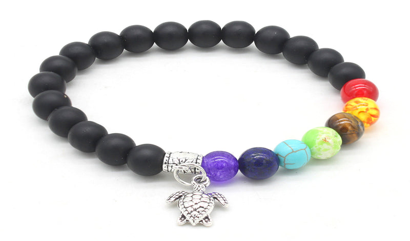 Amy and Annette 7 Genuine Chakra Healing Gemstone Bracelets