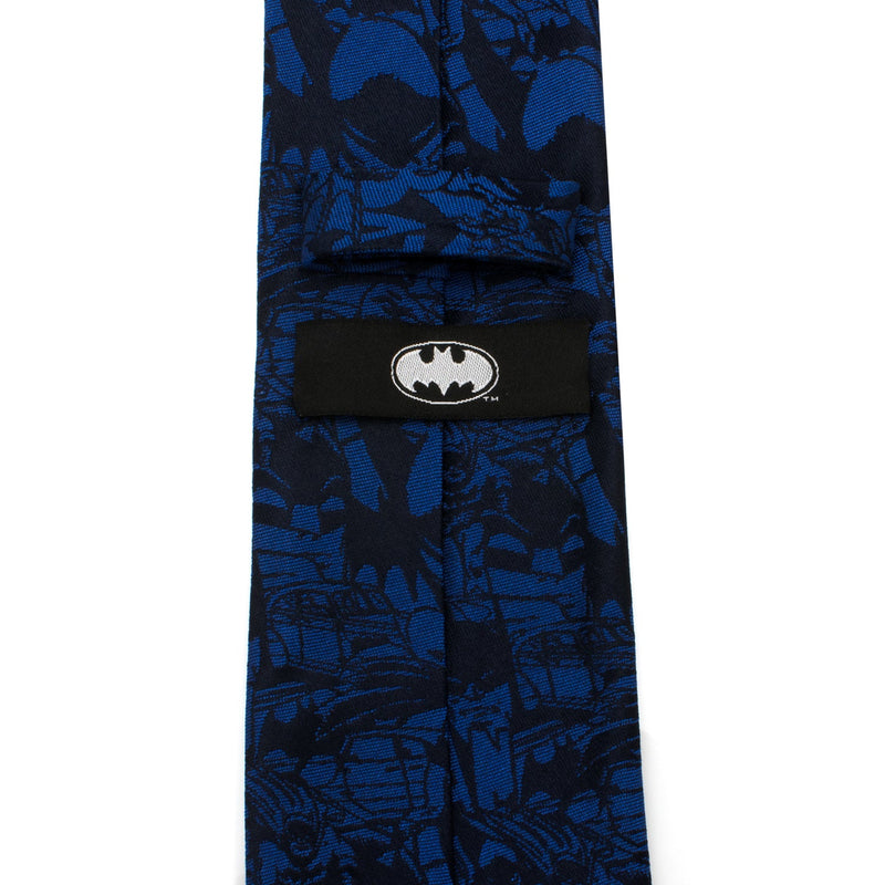 DC Batman Comic Blue Tie