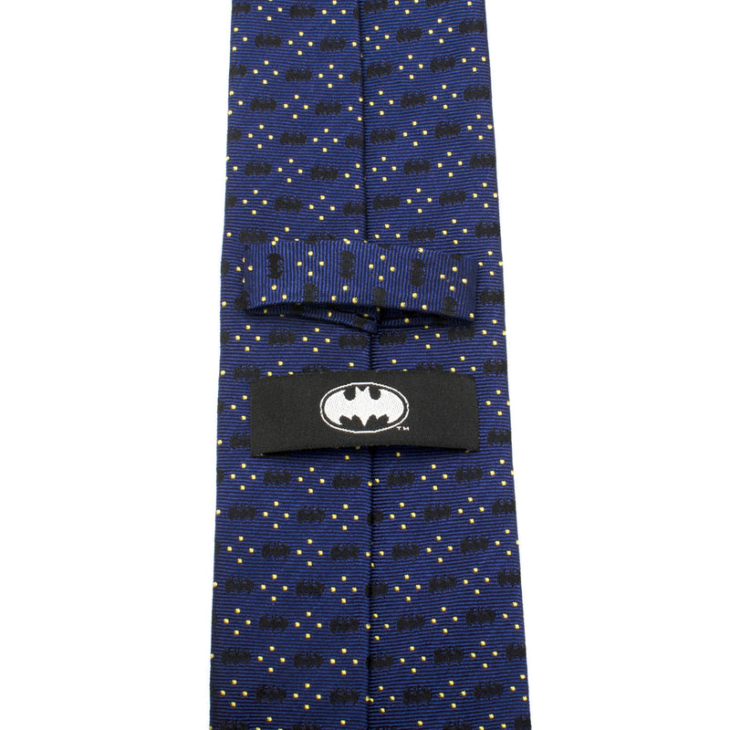 DC Batman Icon Diamond Dot Navy Mens Tie