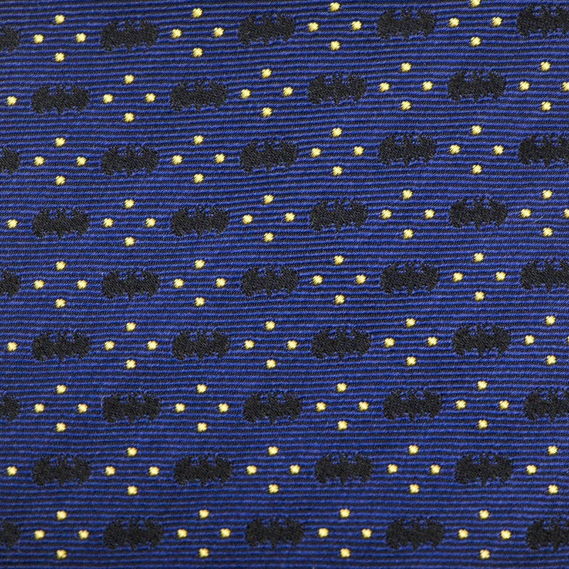 DC Batman Icon Diamond Dot Navy Mens Tie