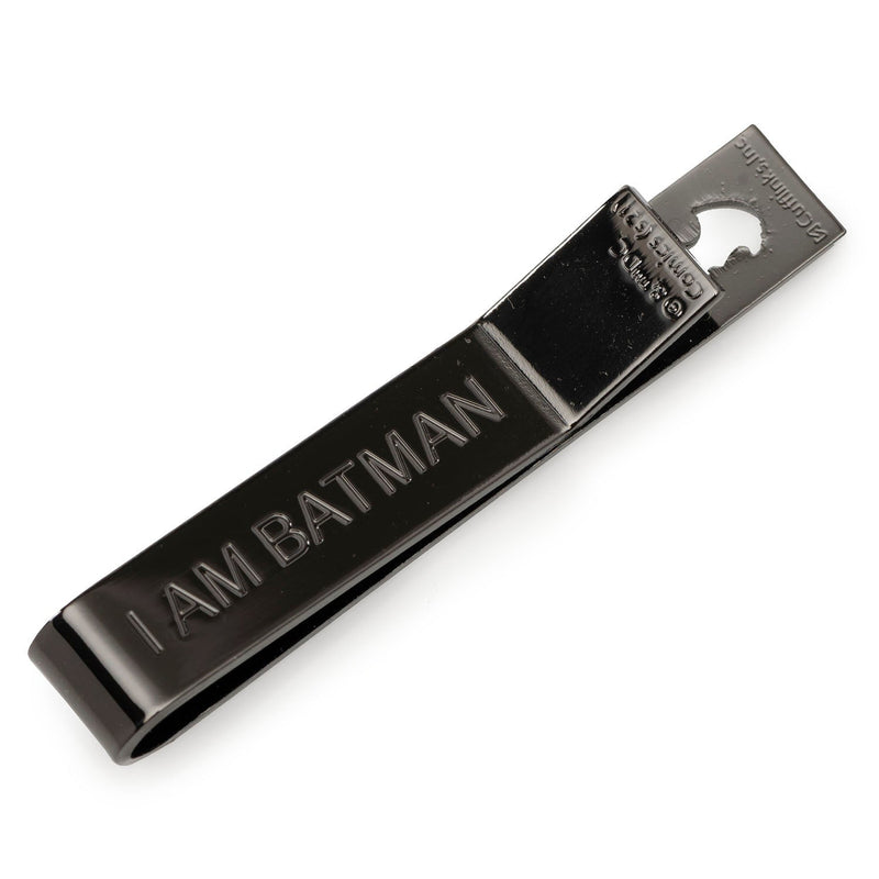 DC Batman I Am Batman Black Tie Bar