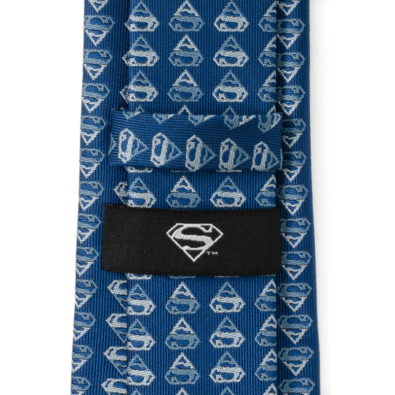 DC Superman Shield Multi Blue Men's Tie