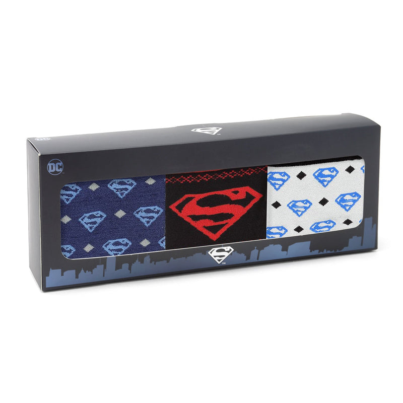 DC Superman 3 Pair Sock Gift Set