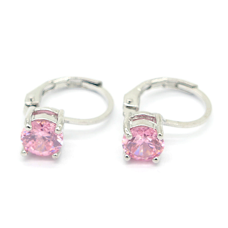 Classic Crystal Huggie Earring