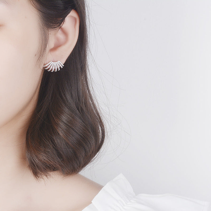 18k Gold Cuff with Genuine Crystal