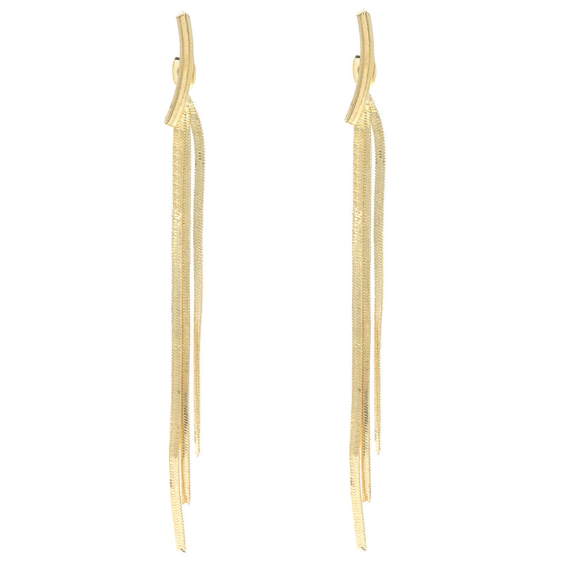 14K Gold Drop and Dangle Earrings
