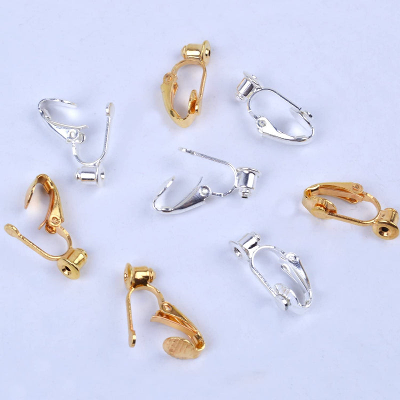 Leverback Clip-on Earrings Converter Components with Post