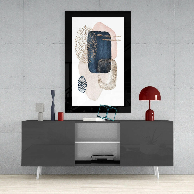 Abstract Modernity Glass Wall Art