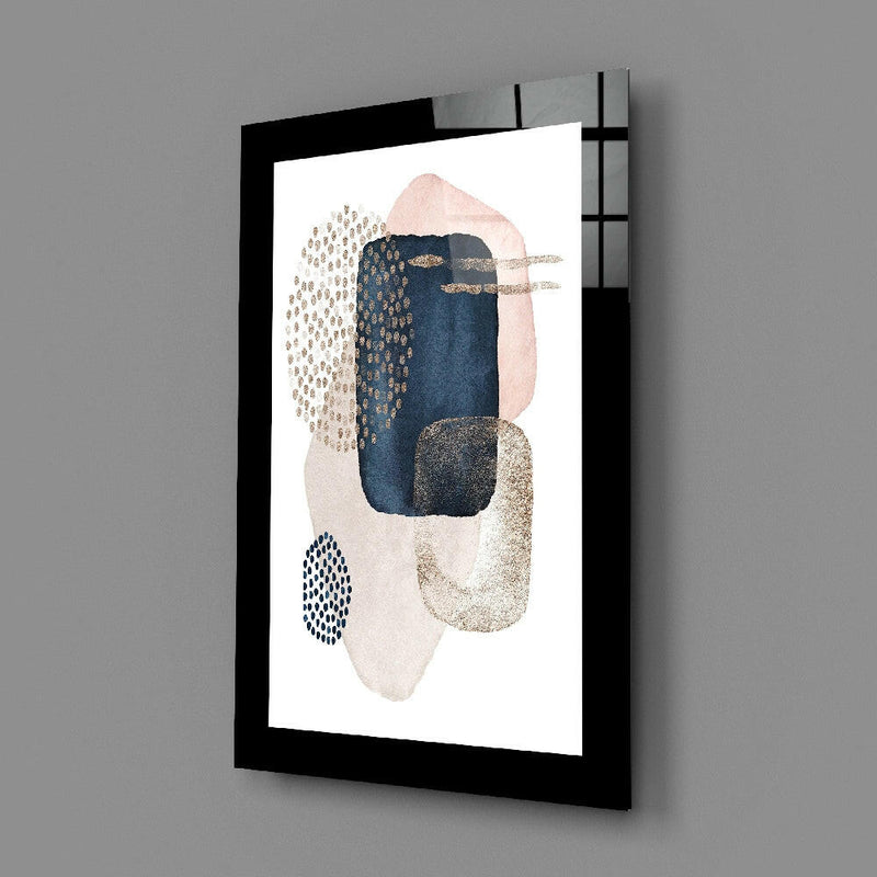 Abstract Modernity Glass Wall Art