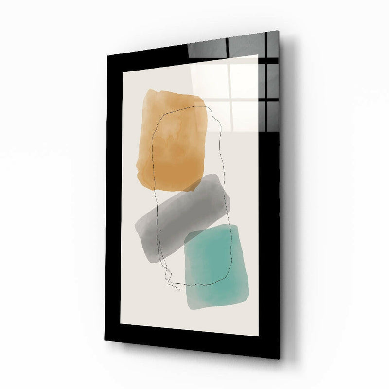 Cubic Art Glass Wall Art