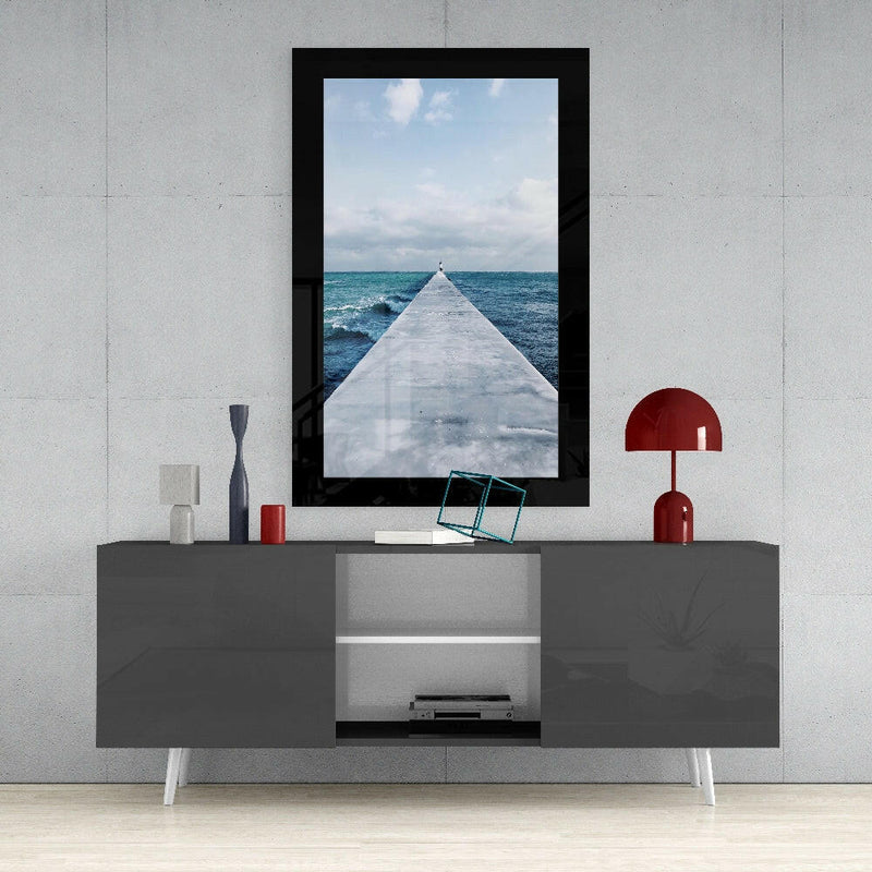 Far Horizon Glass Wall Art