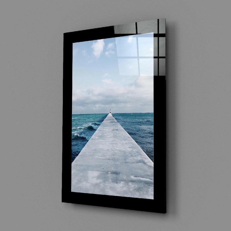 Far Horizon Glass Wall Art