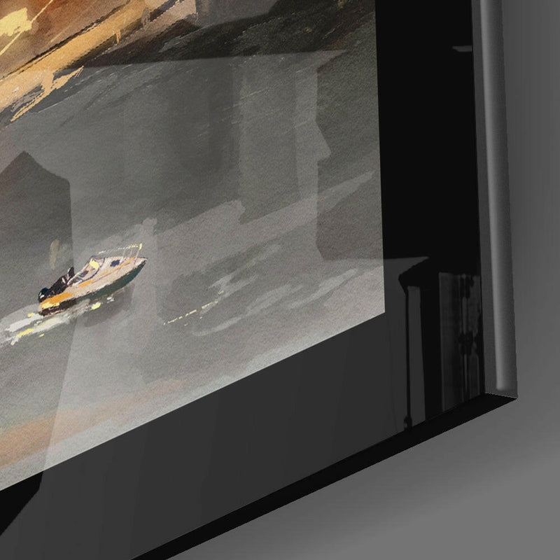 Brooklyn Bridge Glass Wall Art