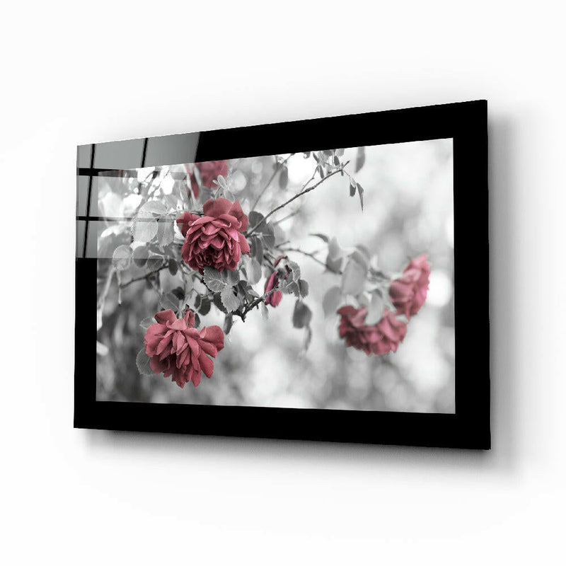 Rosewood Glass Wall Art