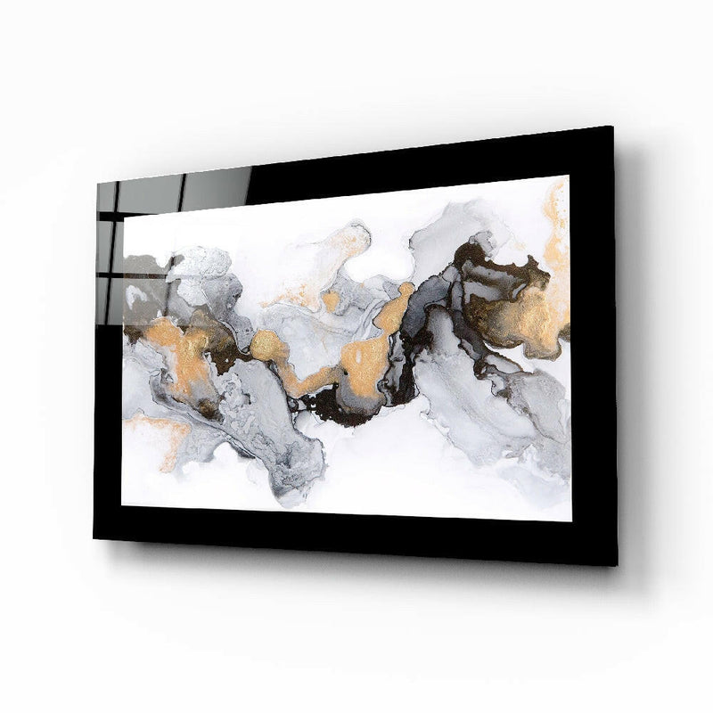 Marble Pattern Glass Wall Art