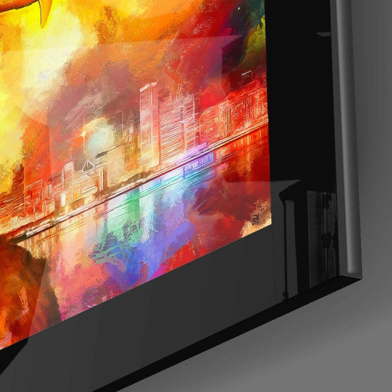 Eagle Glass Wall Art