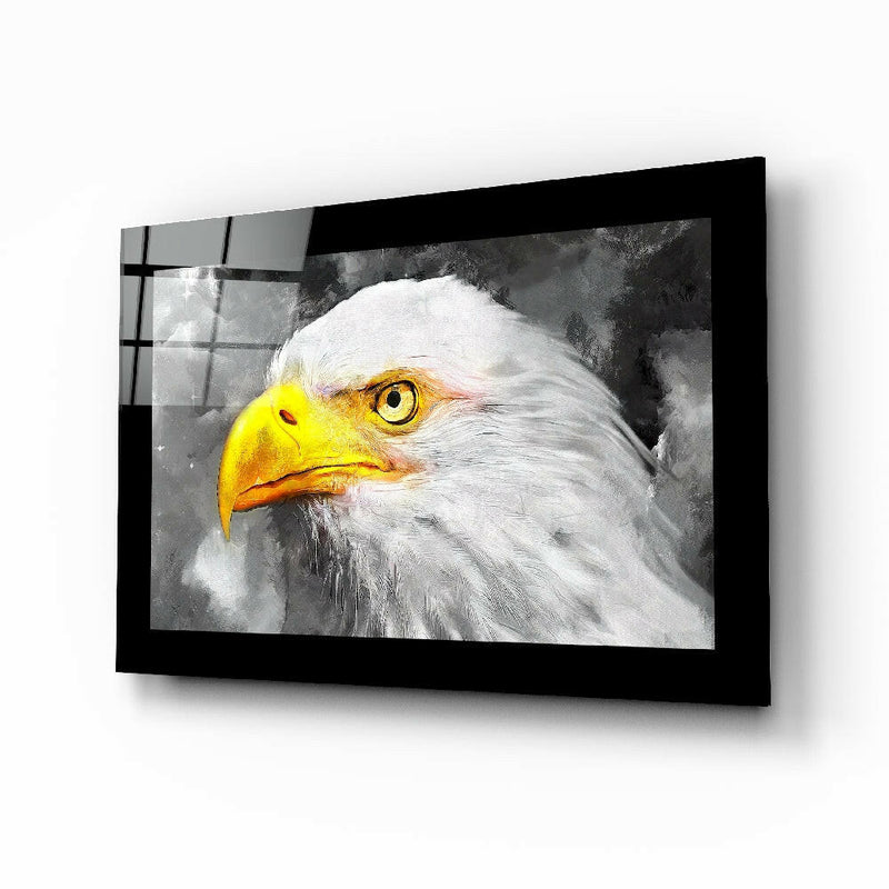 Eagle Glass Wall Art