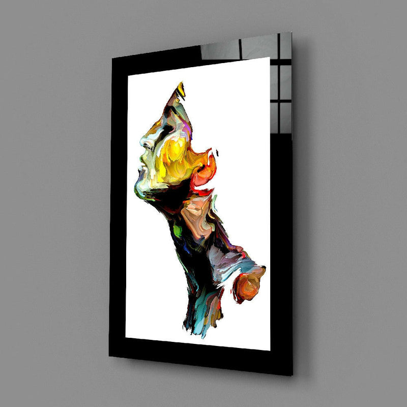 Abstract Thoughts Glass Wall Art