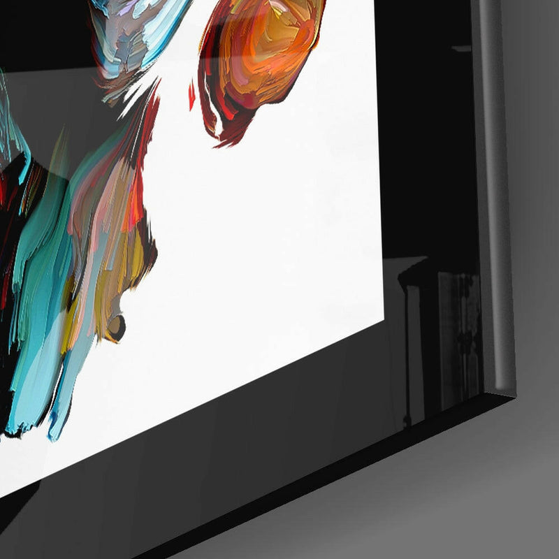 Abstract Thoughts Glass Wall Art