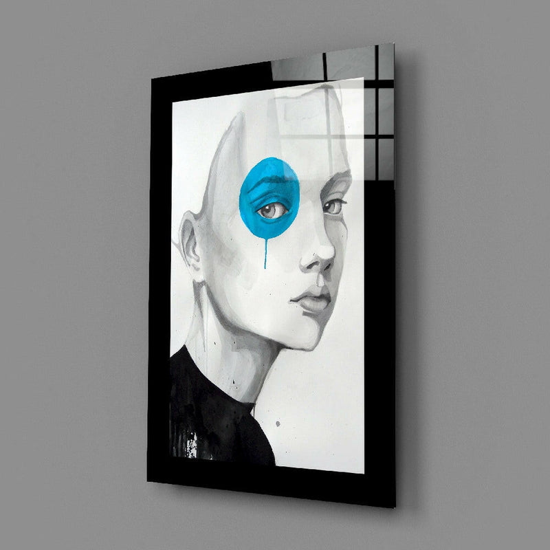 Blue VisionGlass Wall Art